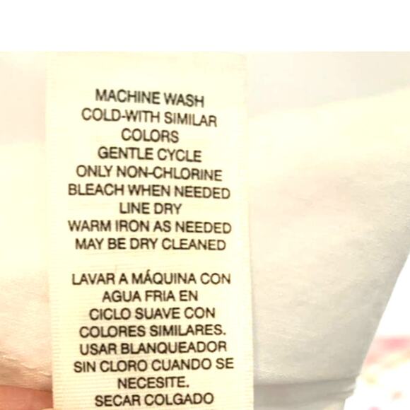 Chico's Button Up Shirt 3 US XL White Chiffon Sleeve and Layered Hem  Stretch - Picture 6 of 10